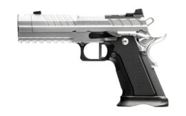 Fusion XP Comp, 9MM, 4.6" Barrel with Integrated Compensator, Chrome and Black, Optic Ready, 10 Rounds