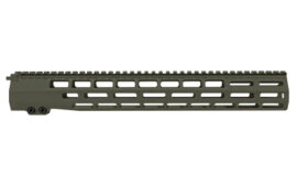 Grey Ghost Precision Handguard, MLOK, 15", Olive Drab Green, Ggp AR10 Olv