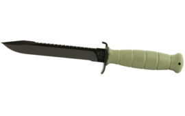GLOCK OEM Field Knife, 6.5" Fixed Blade, Battlefield Green