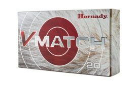 Hornady V-MATCH, 22 ARC, 62 Grain, 20 Round Box