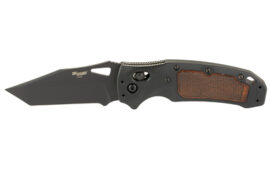 Hogue SIG K320 AXG Classic, Folding Knife, Cerakote Finish, Black, 3.5" Blade Length, Threaded Barrel Wal