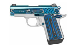 Kimber America Micro 9 Sapphire, 9MM, 3.15" Barrel, Stainless Steel Match Grade Barrel