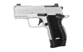 Kimber America CDS9, 9MM, 3.18" Barrel, Optic Ready, Silver, White Dot Front Sight