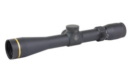 Leupold VX-4HD Rifle Scope, 3-12X Magnification, Black, 3-12X40 30MM Hunt-plex