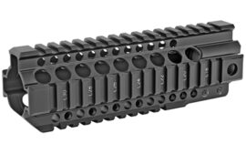 Midwest Industries Combat Rail T-Series, Free Float Handguard, 7.25" Length, Black Anodized Finish