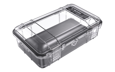 Pelican M60 Micro Case, Polymer Construction, Black Interior Liner, 9.3"x6"3.2"