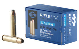 Prvi Partizan Standard Rifle, 30 Carbine, 110 Grain, Soft Point, 50 Round Box