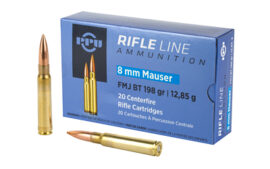 Prvi Partizan Rifle, 8MM Mauser, 198 Grain, 20 Round Box