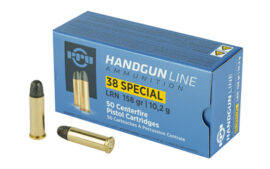 Prvi Partizan 38 Special, 158 Grain, Lead Round Nose, 50 Round Box