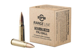 Prvi Partizan Range Line, 7.62X39, 123 Grain, 15 Round Box