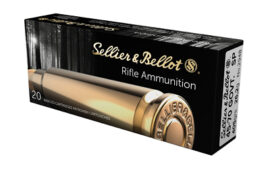 Sellier & Bellot Rifle, 45-70 Government, 405Gr, Soft Point, 20 Round Box