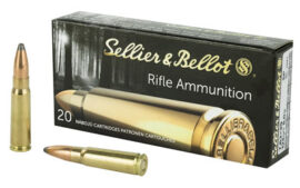 Sellier & Bellot Rifle, 762X39, 124 Grain, Soft Point, 20 Round Box