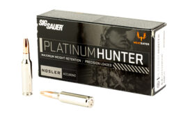 Sig Sauer Platinum Hunter, 6.5 Creedmoor, 140 Grain, Accubond Ballistic Tip, 20 Round Box
