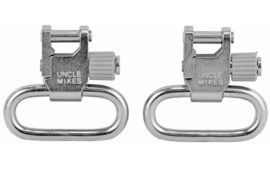 Uncle Mike's QD SS Swivel, Quick Detach Stainless, 1", Nickel