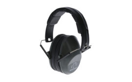 Walker's Low Profile Folding Muff, Earmuff, Gray
