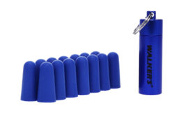 Walker's Ear Plug, Foam, Blue