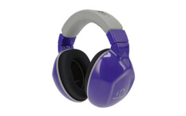 Walker's Boomies Passive Hearing Protection, Earmuff, Muff XS Plum