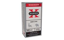 Winchester Ammunition Super-X, 357 Magnum, 158 Grain, Jacketed Soft Point, 50 Round Box
