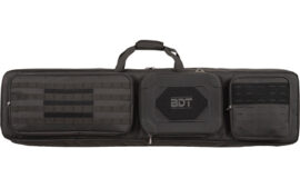 Bulldog Cases Double Suppressor Tactical Rifle Bag, 48", Black