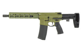 Daniel Defense DDM4, 5.56 NATO, 10.3" Cold Hammer Forged Barrel, Bazooka Green, DD4 Flat Front 9.5" Rail, 30RD GN Brc