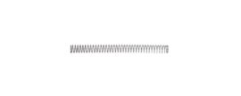 Daniel Defense carbine buffer spring, profile view