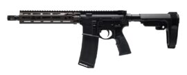 Daniel Defense DD4 MK18 RIII Pistol, 5.56 NATO, 10.3 inch barrel, FDE, right side view