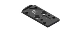 Daniel Defense H9 RDS Adapter Plate 1 Kit, right side view — Shield STD optic footprint
