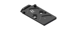 Daniel Defense H9 RDS Adapter Plate 2 Kit, right side view — Trijicon RMR/SRO optic footprint