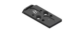 Daniel Defense H9 RDS Adapter Plate 3 Kit, right side view — C-MORE STD optic footprint