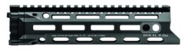 Daniel Defense MFR XL 9.0 M-LOK free-float rail in black, side view