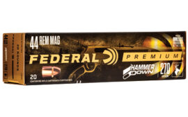 Federal Premium, Hammer Down, 44 Magnum, 270 Grain, Bonded Soft Point