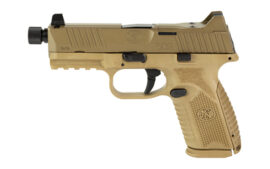 FN America FN509M Tactical, Striker Fire, 9MM, 4.5" Threaded Barrel, Suppressor Height Night Sights
