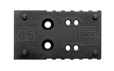 GLOCK MOS Plate, Size 05, For Glock MOS Gen 5 45ACP/10mm, Black