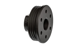 GrovTec HUB Suppressor Adapter, 308 Winchester/7.62 NATO, Black
