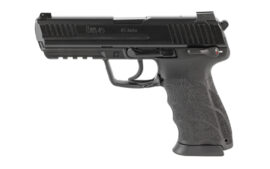 Heckler & Koch HK45, 45 ACP, 4.46" Barrel, Black, Manual Safety, 10 Rounds, 10RD V1 Da/sa