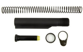 KAK Industry AR-15 Carbine Buffer Tube Kit, Mil-Spec, Black