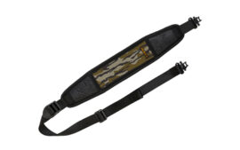 Muddy Pathfinder Sling, Adjustable Length, Black and Mossy Oak Bottomland