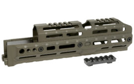Midwest Industries ALPHA Series, 10" M-LOK Handguard, Olive Drab Green