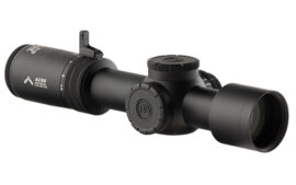 Primary Arms PLxC, Rifle Scope, Illuminated ACSS Raptor 5.56 Yard Gen II Reticle, Black, FFP Rptr 5.56Y