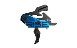Rise Armament Blitz Defense G2 Trigger, Curved Blade, Black