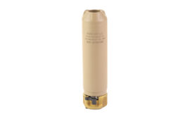 Surefire SOCOM6-Mini4 Mini Rifle Suppressor, 5.8" Length, 1.5" Diameter, Cerakote Finish