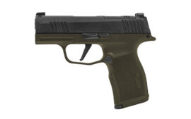 Sig Sauer P365X Fortunate Son, 3.1" Barrel, Green and Black, X-RAY3 Day/Night Sights, 12 Rounds