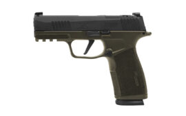 Sig Sauer P365 XMACRO Fortunate Sun, 3.7" Barrel, Green and Black, X-RAY3 Day/Night Sights, 17 Rounds
