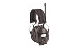 Walker's Digital AM/FM Radio Ear Muff, Built-in Radio, Black
