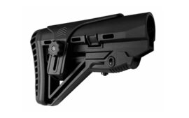 XTS Adjustable Stock with Cheek Rest, AR Stock with Cheek Rest, Black