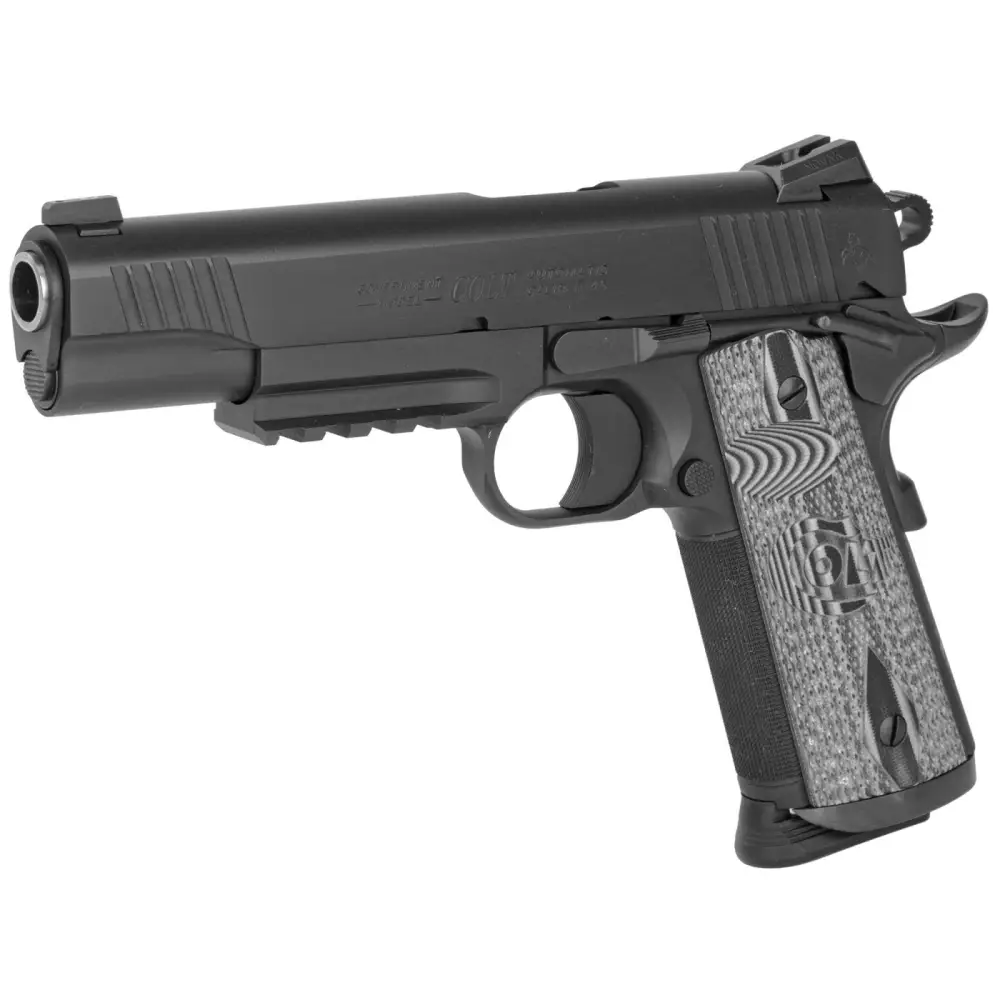 Colt's Manufacturing 1911 CCU Rail .45 ACP Pistol, 5" Barrel, 8-Round, photo 2 of 3
