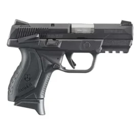 Ruger American Compact 9mm Pistol, 3.5" Barrel, Black, 17+1-Round