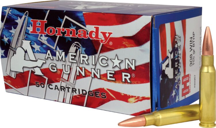 Hornady American Gunner .308 Win 155 gr Ammo, 50 Rounds