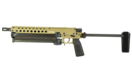 Kel-Tec KP50, Semi-automatic Pistol, 9.5" Threaded Barrel, Ambidextrous Safety, Tan, 50 Rounds