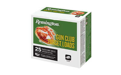Remington Gun Club, Target Loads, 20 Gauge, 2.75", 25 Round Box, 20GA 7/8OZ #7.5